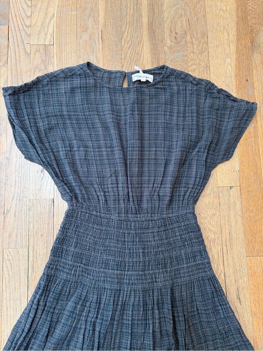 Apiece Apart Mana Midi Dress - Charcoal XS - Picture 5 of 12